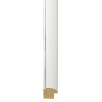 Vellum Open Grain Silver Line