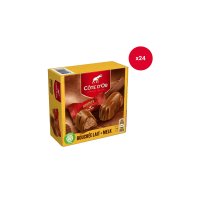 C�te d'Or milk chocolate bouchees (25g x 4pc) - 24x100g