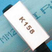 PVC Legend, 9x15mm, White