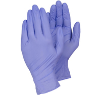 TEGERA 843 Nitrile Powder Free Purple Disposable Glove (Box 100)