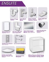 Sonas Ensuite Wall Hung Bundle Gloss White