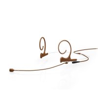 DPA 4288 CORE+ Directional Flex Headset Mic, Loud SPL 144dB, 120mm Boom, Beige, MicroLock