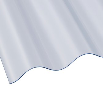 Vistalux 3" ASB Profile PVC Roofing Sheet (Heavy Duty 1.1mm) 2135mm x 762mm - Clear