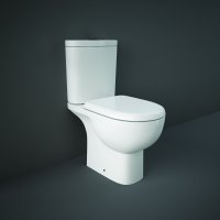 RAK-TONIQUE CLOSE COUPLED  FULL ACCESS OPEN BACK WC PAN