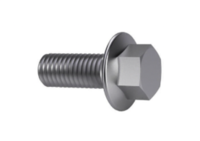10mm X 25 HT Hex Flange Bolt Grade 10.9 Zinc Plated