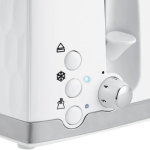 Russell Hobs Honeycomb 4 Slice Toaster - White 3