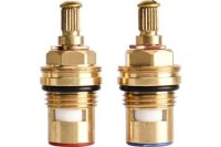 1/2" Pair Ceramic Tap Cartridge Hot/Cold CC18