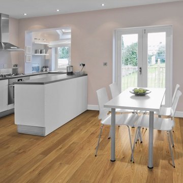 Teka Livorno - European Oak Country - Natural Plank - 180mm 14/3mm 1800mm - Price Per Sq. Yard.