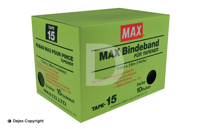 MAX TAPE GREEN No 15 (26m)