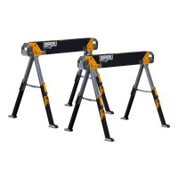 ToughBuilt C700 Sawhorse & Jobsite Table (2 Pack)