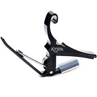 Kyser KG12BA Black Quick Change Capo for 12 String Acoustic Guitars