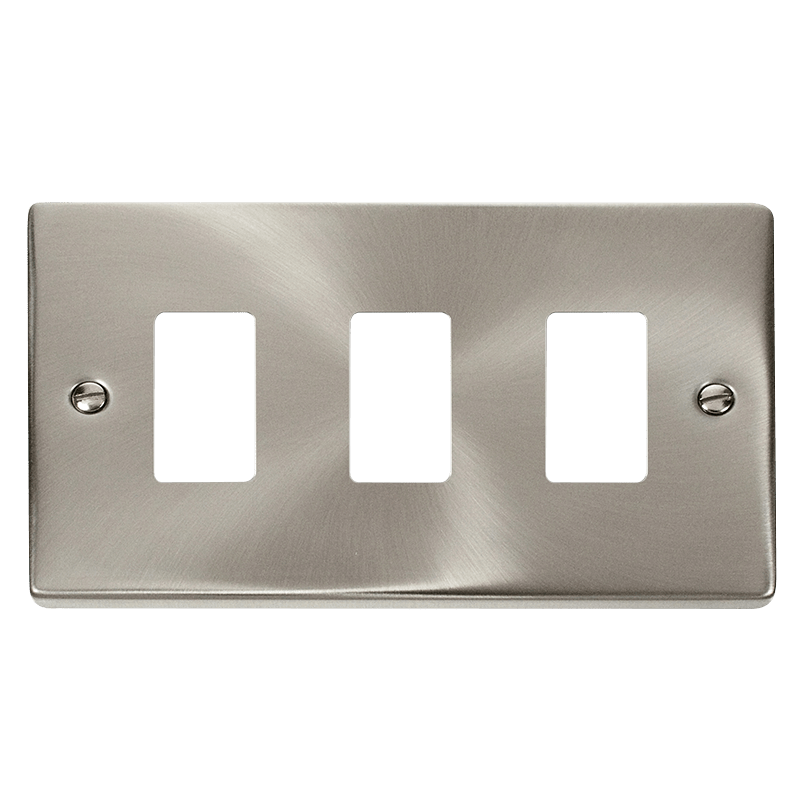 Click Deco 3G Gridpro Plate Satin Chrome VPSC20403