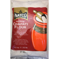 Chapati Flour Medium (Natco)- 1.5kg
