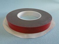 19mm Double Sided Acrylic Tape - Grey -10 Metre