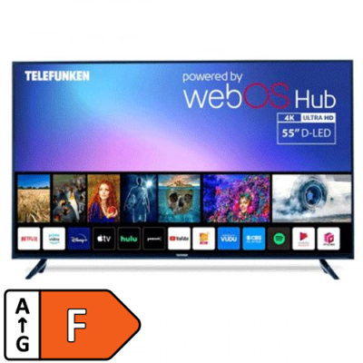 Telefunken 55" DLED UHD WebOS Smart TV