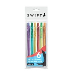 Swift Retractable Pens (6)