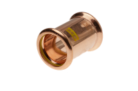 Navigator Press Fit Gas Straight Coupling 28mm Copper PFGC-28