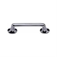 C0376-96-PC - Heritage Brass Cabinet Pull Traditional Design 96mm CTC Polished Chrome Finish