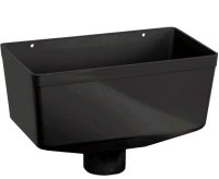 Polypipe 68mm Round Down Pipe medium Hopper Head RR140B