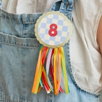 Playful Brights Customisable Birthday Badge