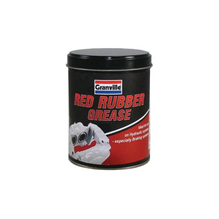 Red Rubber Grease Tub