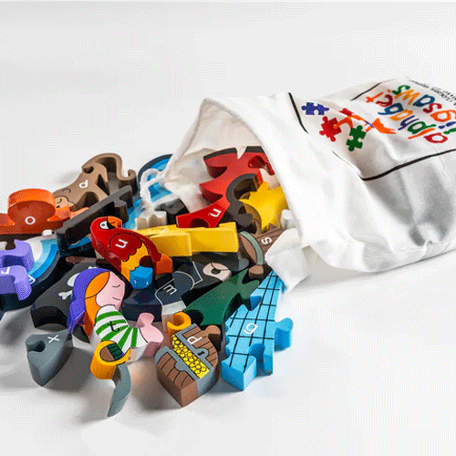 Alphabet Pirate Ship Jigsaw Puzzle 3