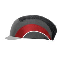 MICRO PEAK HARDCAP A1 GREY/RED REFL PEAK