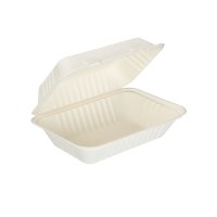 Bagasse Clamshell 9"x6"