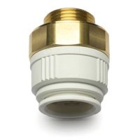 Salamander TankBoost Outlet Connector (1" to 28mm Pushfit) ACCTNKB1MT28PF