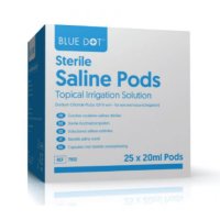 Sterile Eyewash Pod - Blue/Clear 20ml