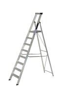 7150818 8 TREAD ALUMINIUM PLATFORM STEPLADDER