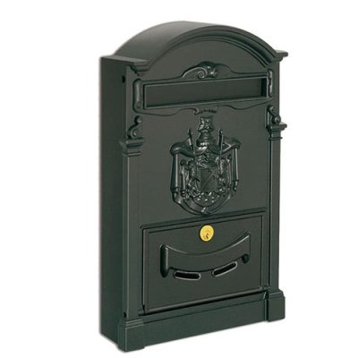 Residence Post Box - Cast Iron Grey 1
