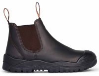 Mongrel Slip-on Safety Boot, Scuff Cap Claret