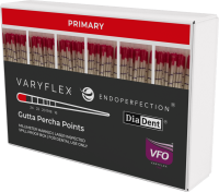 DiaDent Matching Gutta Percha For VaryFlex VFO One Rotary Reciprocating File System | DiaDent Dia-Pro W Gold Gutta Percha