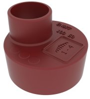 Ensign Above Ground Red Pipe 100x70mm 191534
