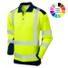 Leo Wringcliff Hivis Long sleeve Polo Shirt