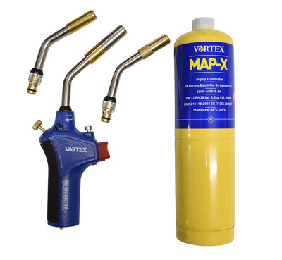 Map-X Brazing Torch Pack - Brazing Torch & Map-X Gas