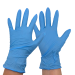 Bodytech Fully Textured Nitrile Gloves, Powder Free, Blue, 1000/Case