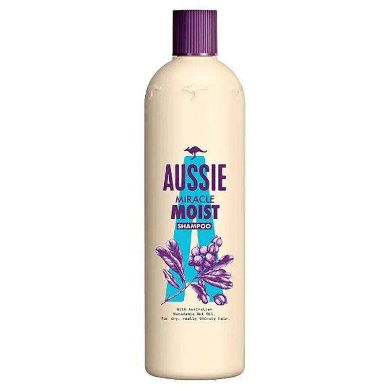 Aussie Miracle Moist Shampoo for Dry-Damaged Hair 300ml