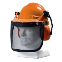 TN1R-FC-O- Esko Ratchet Hard Hat Forestry Combo 