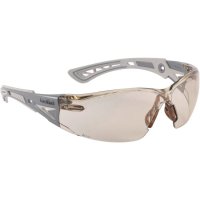 Bolle Rush+ CSP PC Lens Platinum Glasses, Anti-scratch, Anti-fog