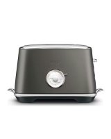 Sage Lux Black Stainless Steel Toaster