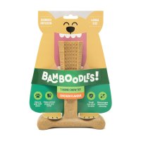 Bamboodles T-Bone Dog Chew Cheese Large 7.25" x 1