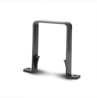 POLYPIPE RS226 BLACK PIPE BRACKET SQUARE 65mm