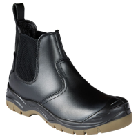 Apache Black Slip On Dealer Boot
