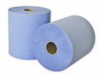Leonardo Embossed Roll Towel 2ply - Blue 175m