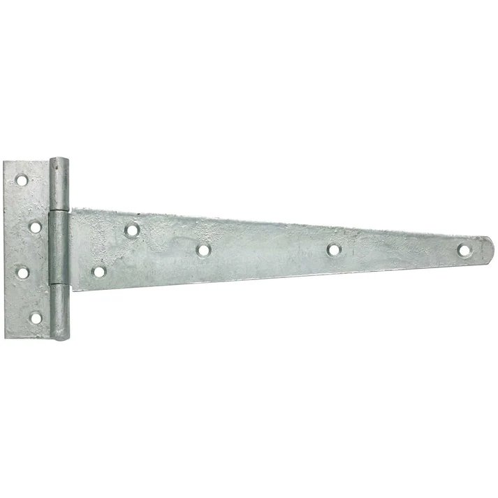 Perry 300mm 12" No.119 Weighty Scotch Tee Hinges Galvanised