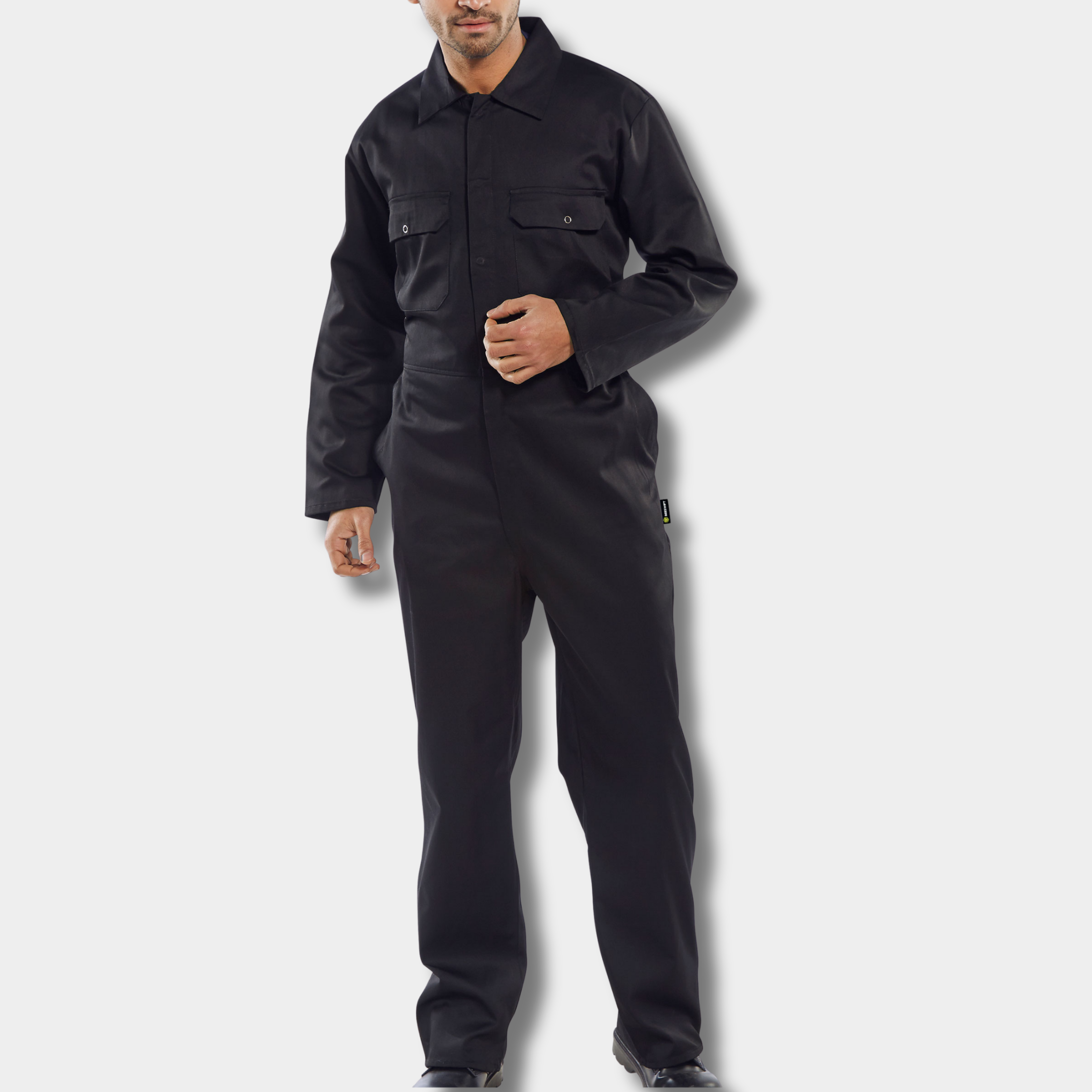 Click Regular Boilersuit, Black