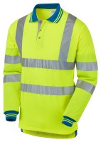 PULSAR&reg; PROTECT Cut Resistant HV Yellow Polo Shirt