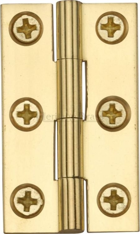 HG99-110-PB - Heritage Brass Cabinet Hinge Brass 1 1/2 Polished Brass Finish
